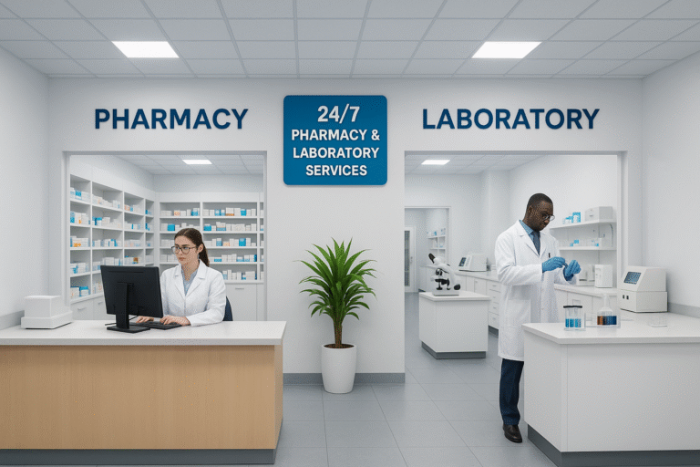 24/7 Pharmacy & Laboratory Services