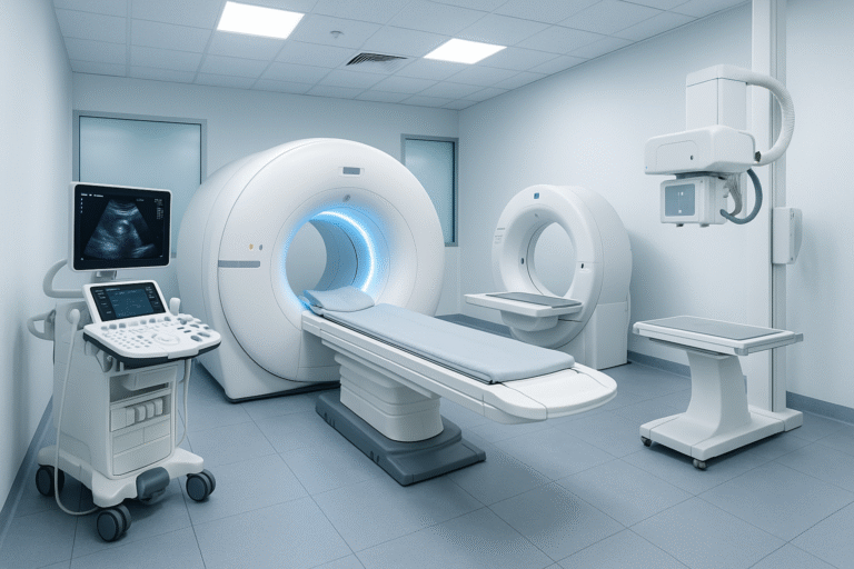 High-tech MRI, CT, Ultrasound & X-ray